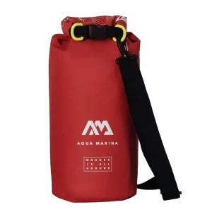 תיק נשיאה נגד מים 10 ליטר בצבע אדום מבית AQUA MARINA