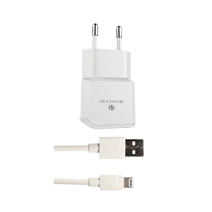 מטען קיר+כבל MIR MWCS240 2.4A MFI